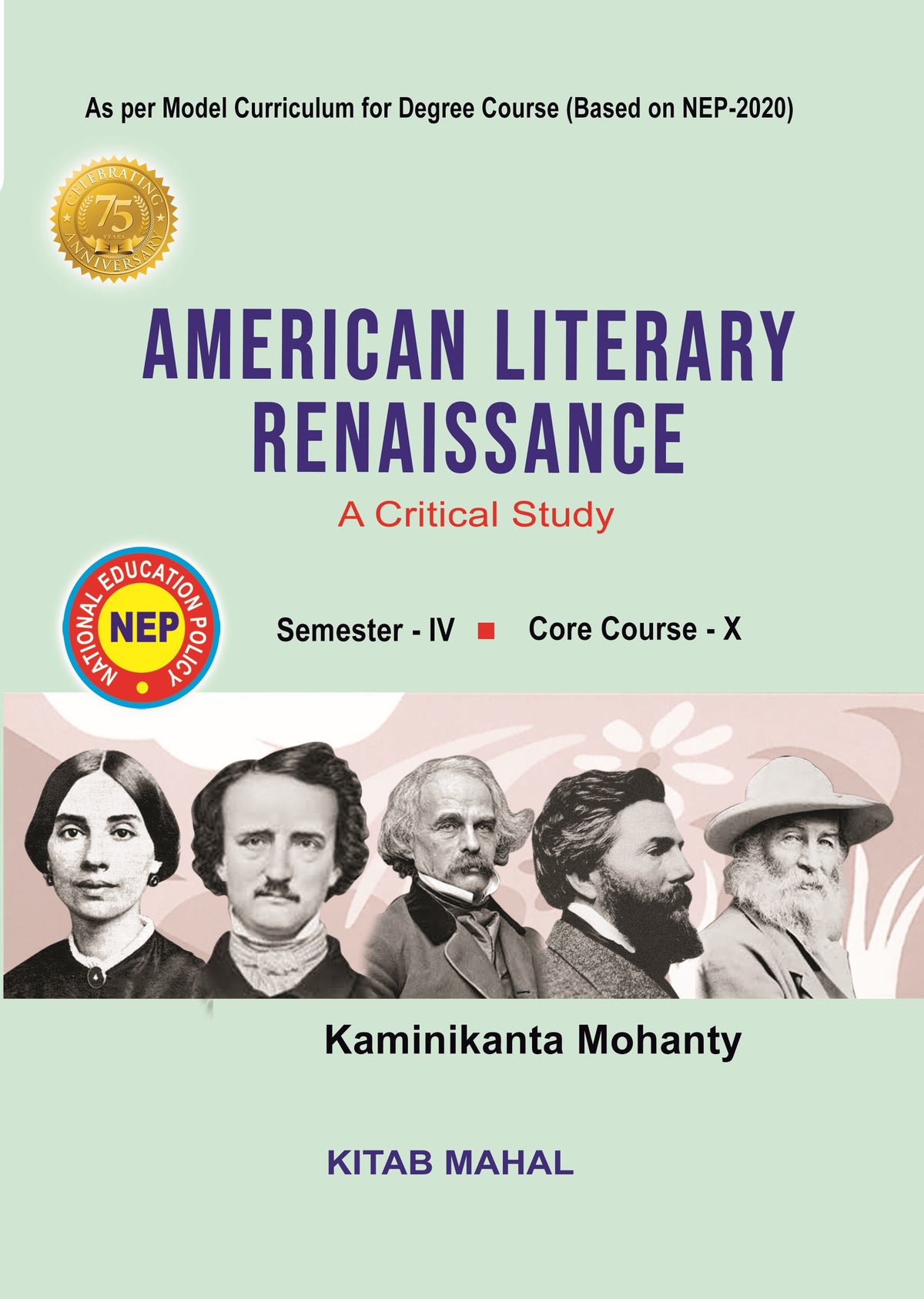AMERICAN LITERARY RENAISSANCE Sem - 4 Core - 10