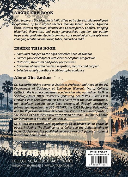 Contemporary Social Issues in India (Sem - V CC - XI)