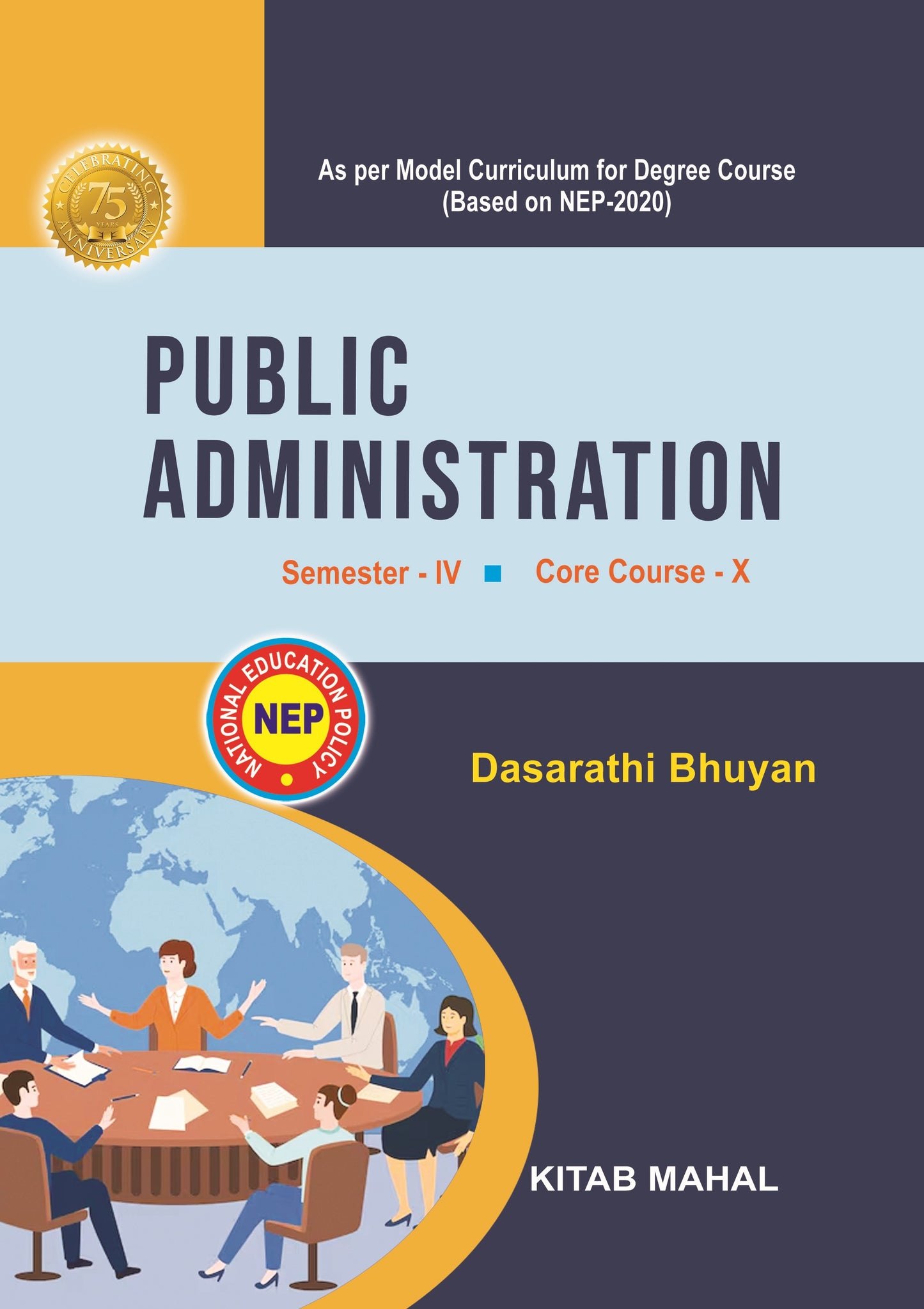 PUBLIC ADMINSTRATION Sem - 4 Core - 10 (English)