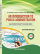 AN INTRODUCTION TO PUBLIC ADMINISTRATUION (MDC)