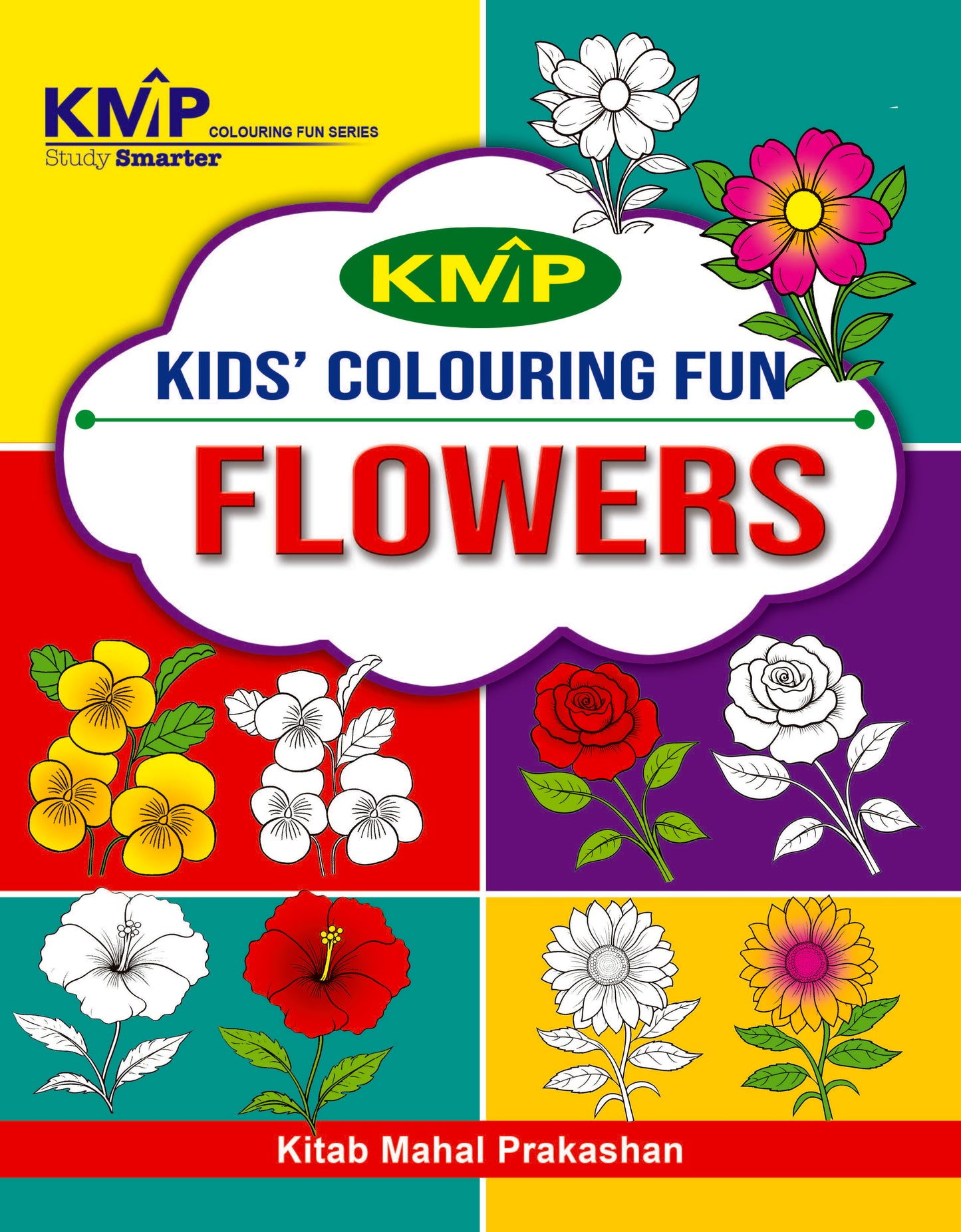 KMP COLOURING - FLOWERS