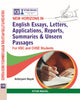 NEW HORIZONS IN JUNIOR ESSAYS, LETTERS, APPLICATIONS, UNSEEN PASSAGES AND LANGUAGE-VOCABULARY (Class HSC & CHSE Students)