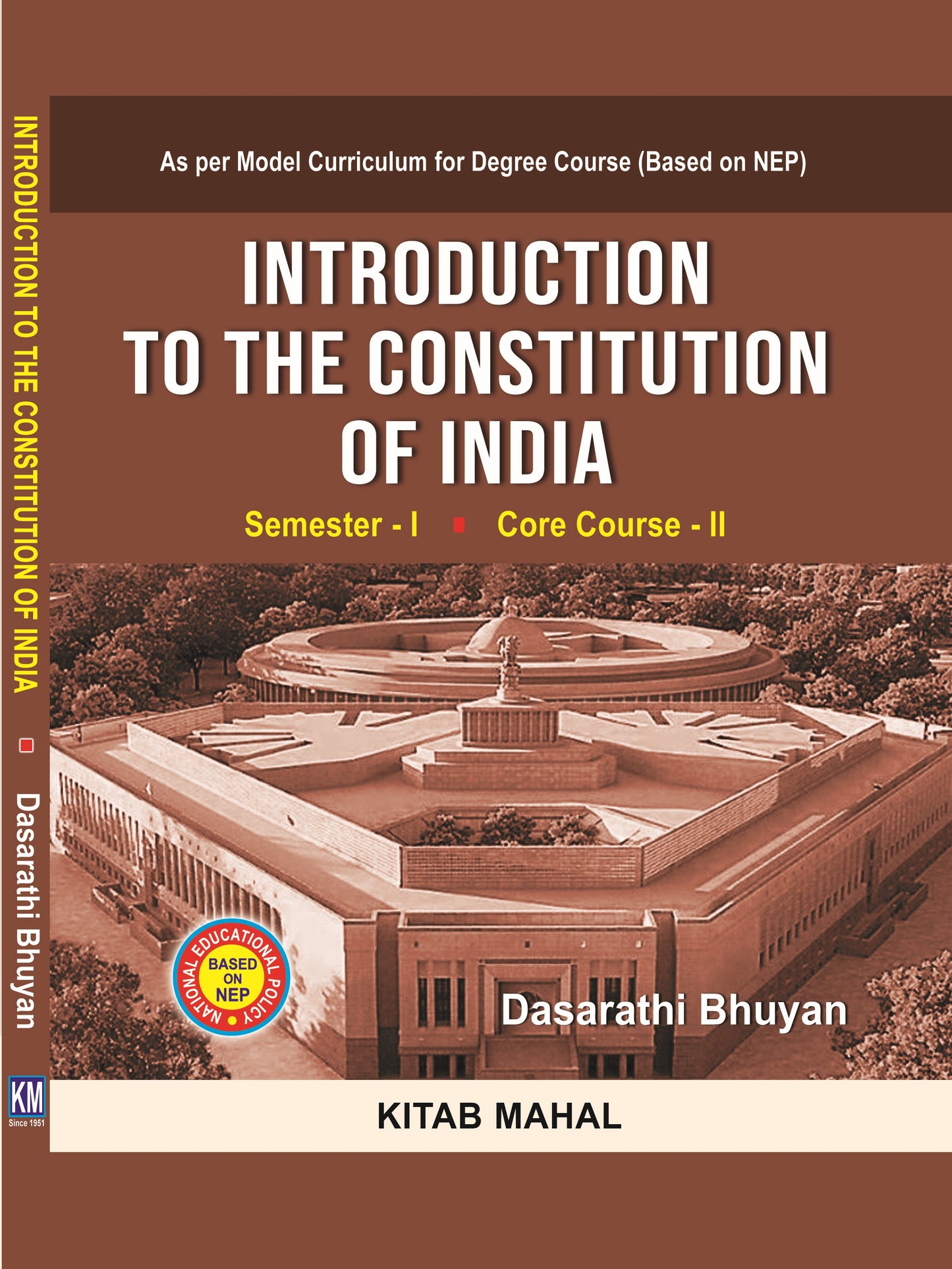 INTRODUCTION TO CONSTITUTION OF INDIA Sem - 1 Core 2