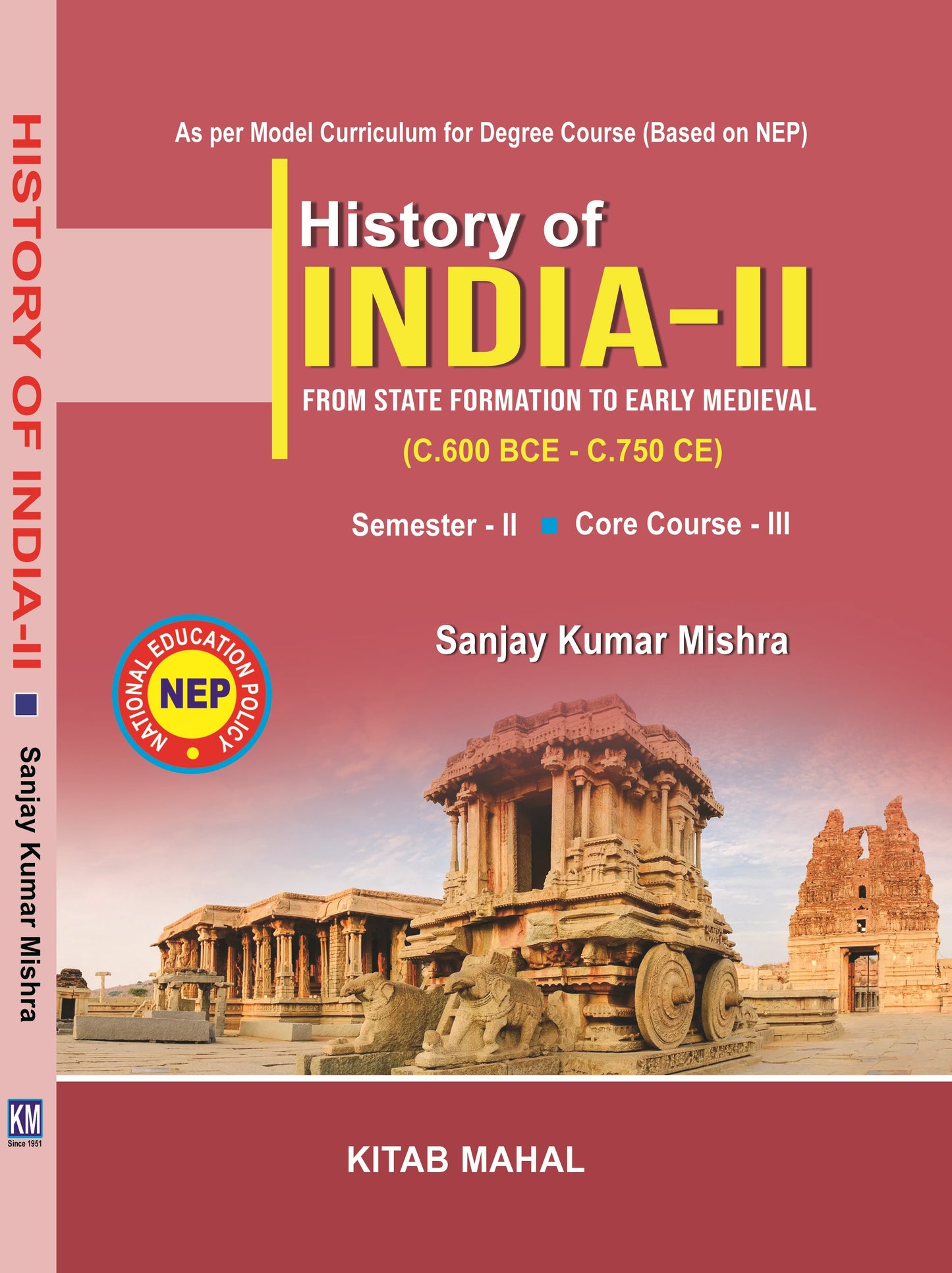 HISTORY OF INDIA 2 (C. 600 BCE to C. 750 CE) Sem 2 Core 3