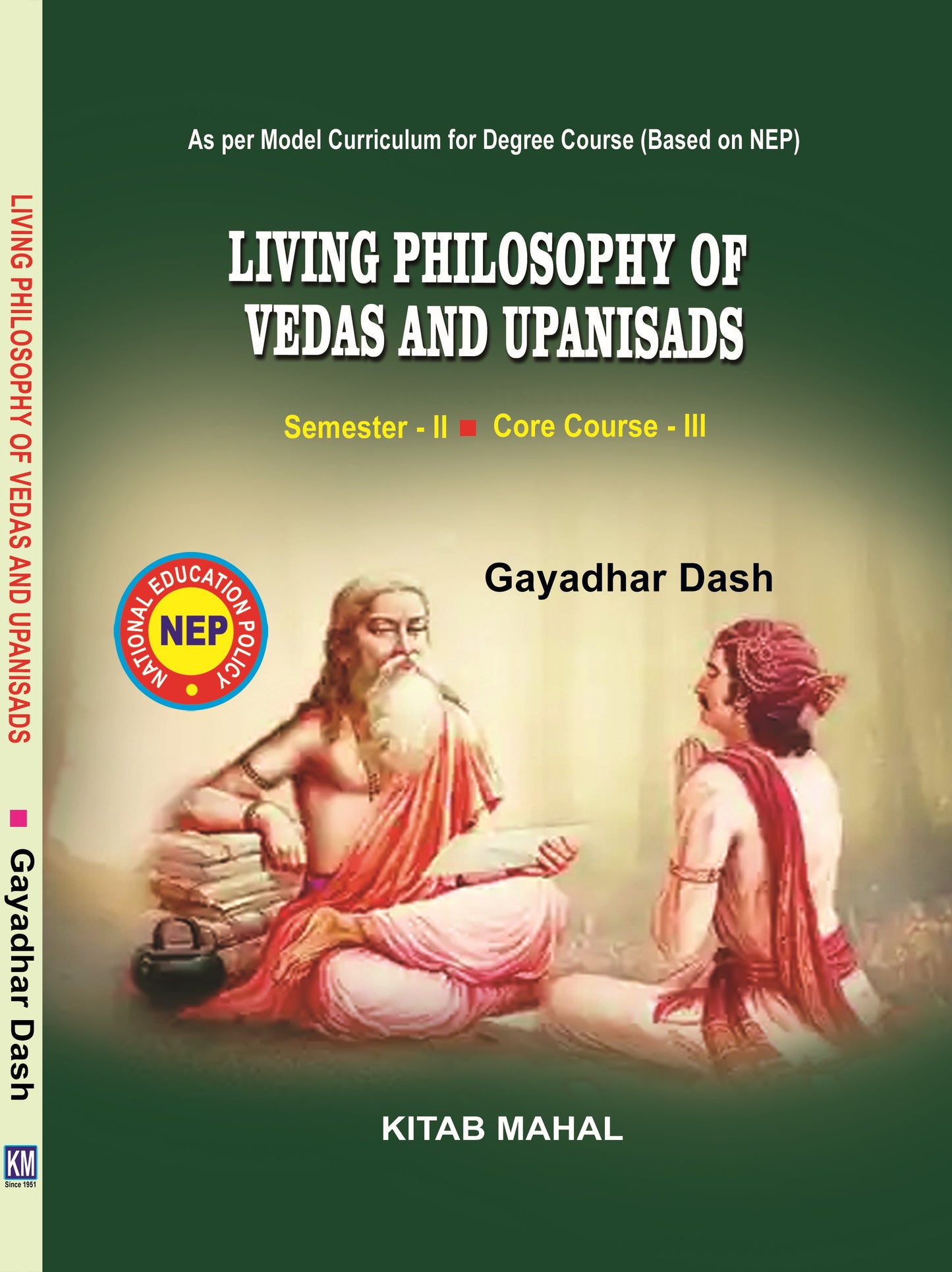 LIVING PHILOSOPHY VEDAS AND UPANISHADS Sem 2 Core 3